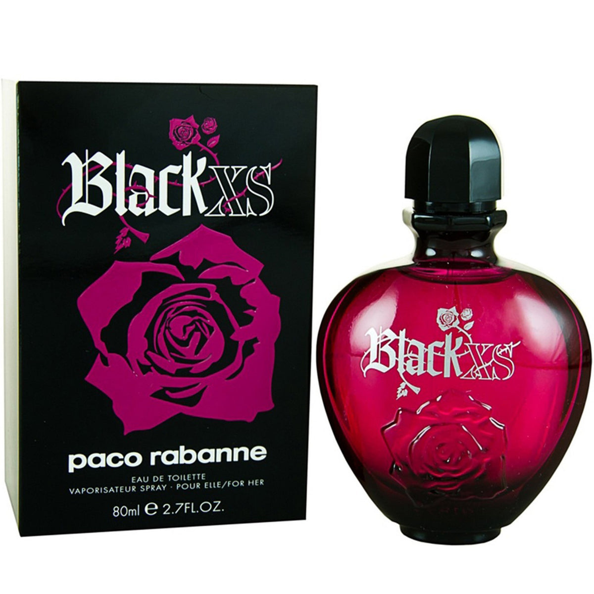 PACO RABANNE BLACK XS FOR HER (W) EDT 80ML