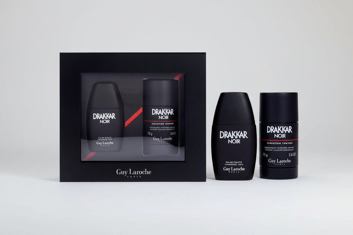 GUY LAROCHE DRAKKAR NOIR (M) EDT 100ML SET
