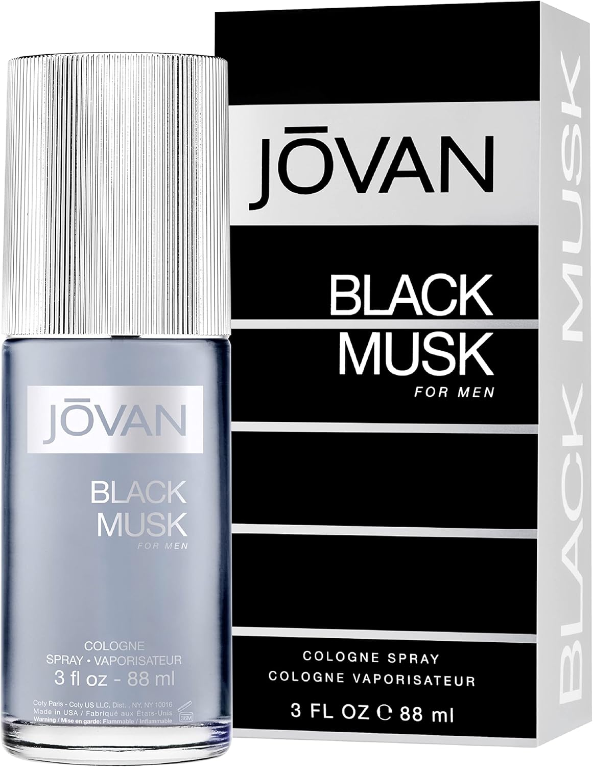 JOVAN BLACK MUSK (M) COLOGNE 88ML