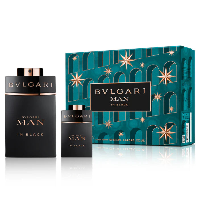 BVLGARI MAN IN BLACK (M) SET EDP 100ML + EDP 15ML (NEWPACK)