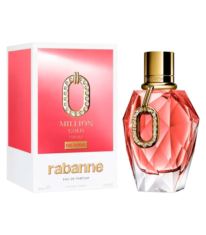 PACO RABANNE MILLION GOLD PURE DIAMONDS (L) EDP 90ML