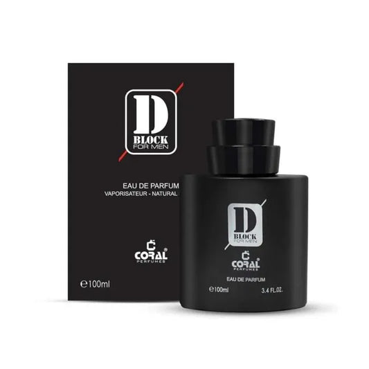D BLOCK MEN BLACK CORAL EDP 100 ML