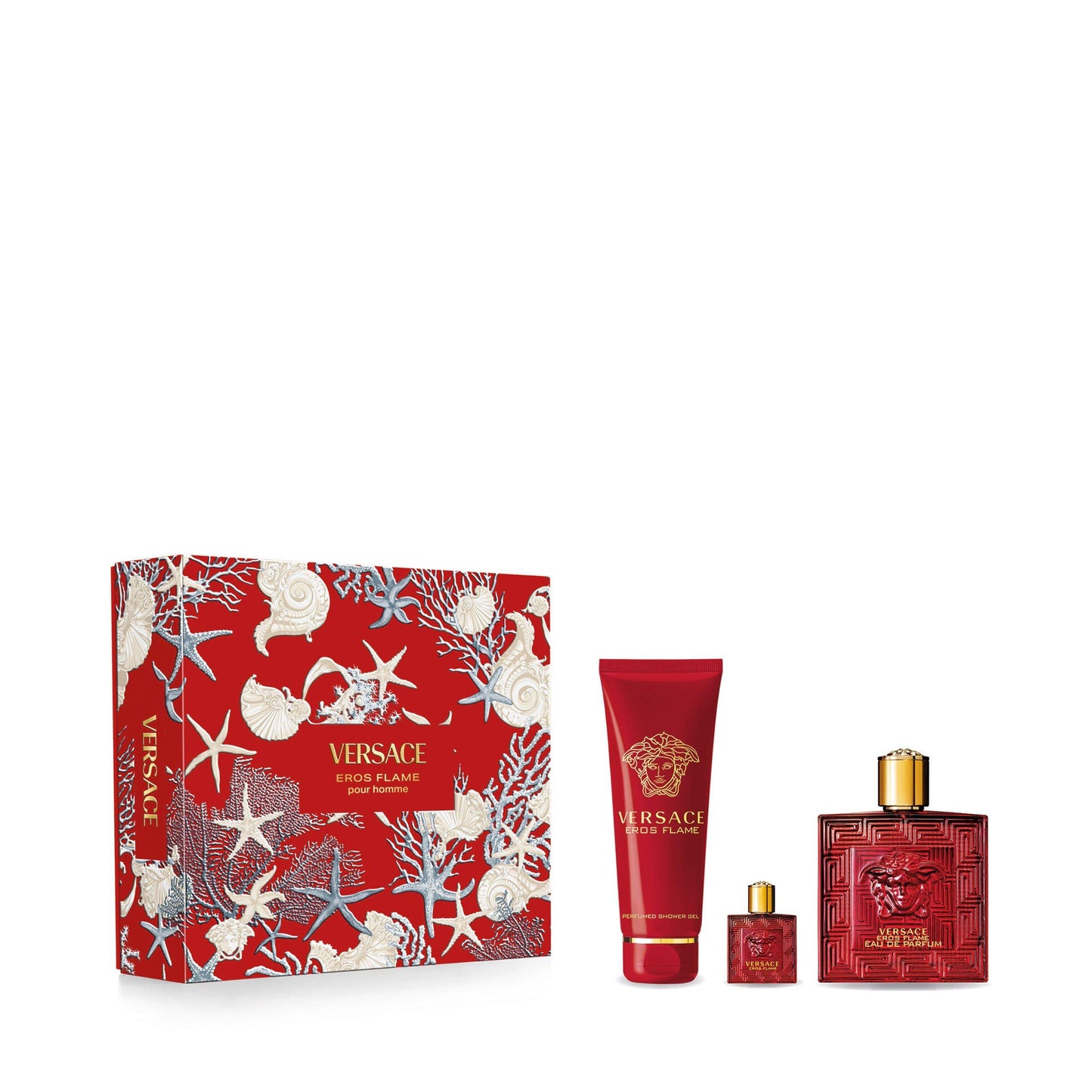 VERSACE EROS FLAME M EDP 100ML SET