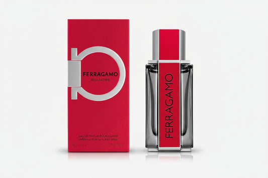 SALVATORE FERRAGAMO RED LEATHER (M) EDP 100ML