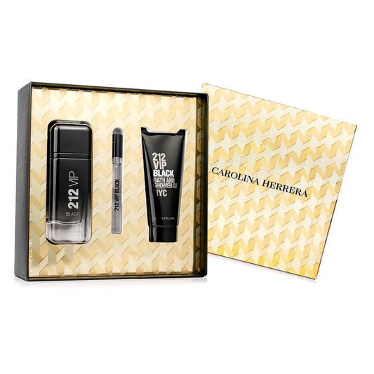 CAROLINA HERRERA 212 VIP BLACK (M) SET EDP