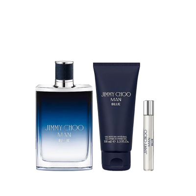 JIMMY CHOO MAN BLUE (M) SET EDT 100ML + EDT 7.5ML + SG 100ML (2024)