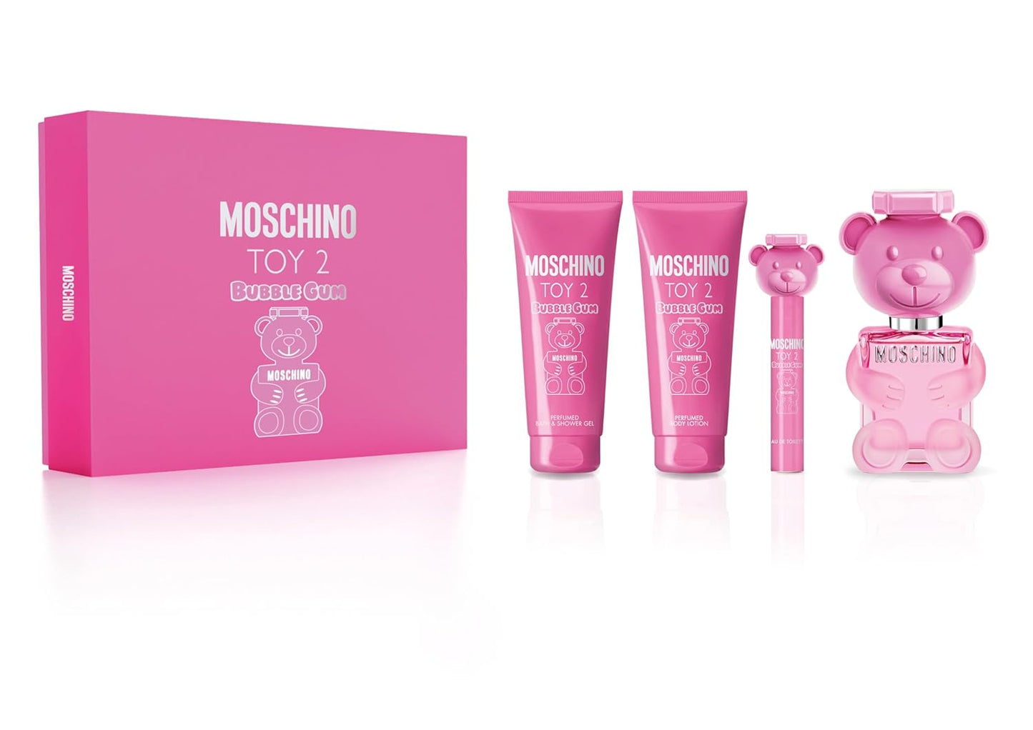 MOSCHINO TOY 2 BUBBLE GUM (W) SET EDT