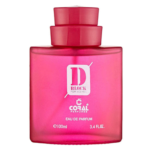 D BLOCK WOMEN PINK CORAL  EDP 100 ML