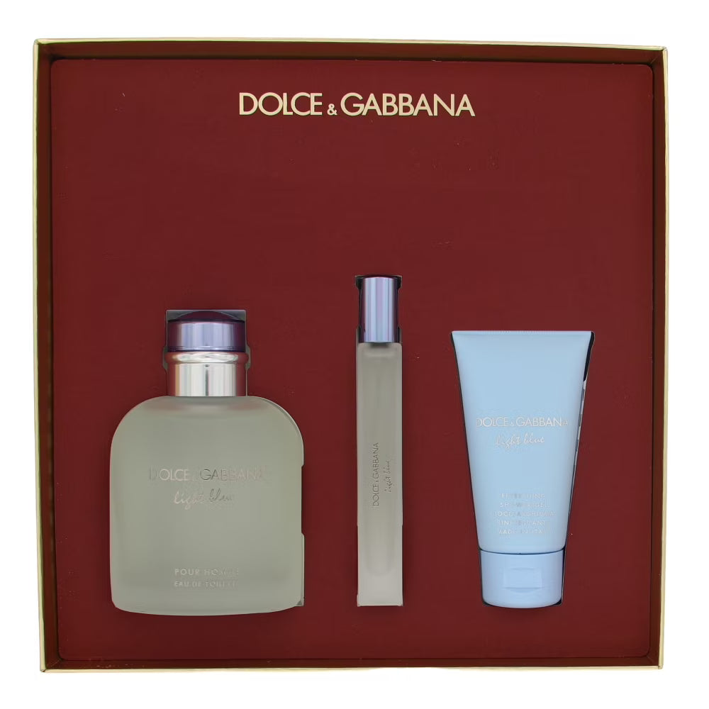 D&G LIGHT BLUE (M) SET EDT