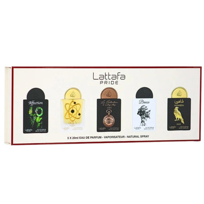 LATTAFA PRIDE 01 COLLECTION 20ML X 5 PCS SET