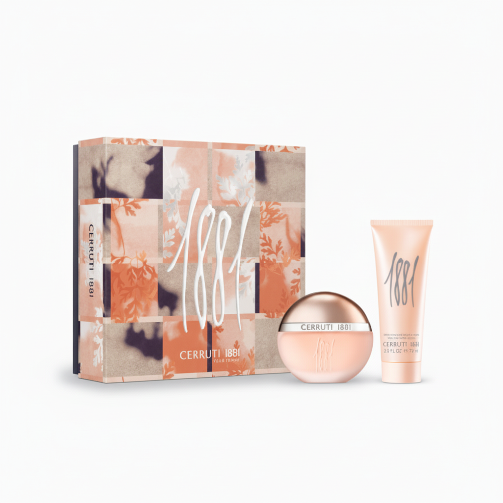 CERRUTI 1881 EDT 50ML + BL 75ML GIFT SET FOR WOMEN