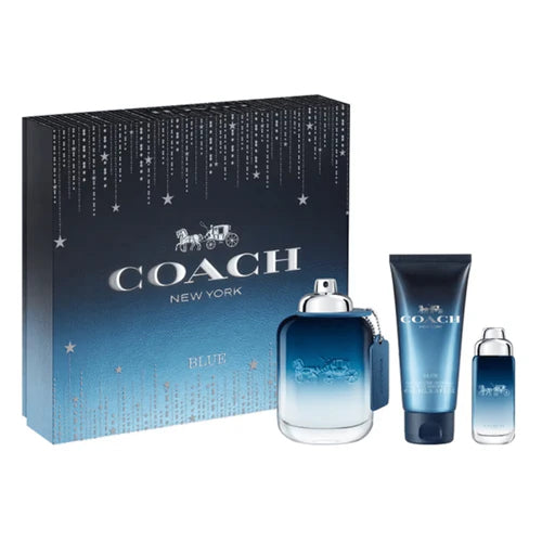 COACH BLUE (M) SET EDT 100ML+EDT 15ML+ALL OVER SG
