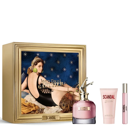 JEAN PAUL GAULTIER SCANDAL (W) SET EDP 80ML + EDP 10ML + BL 75ML