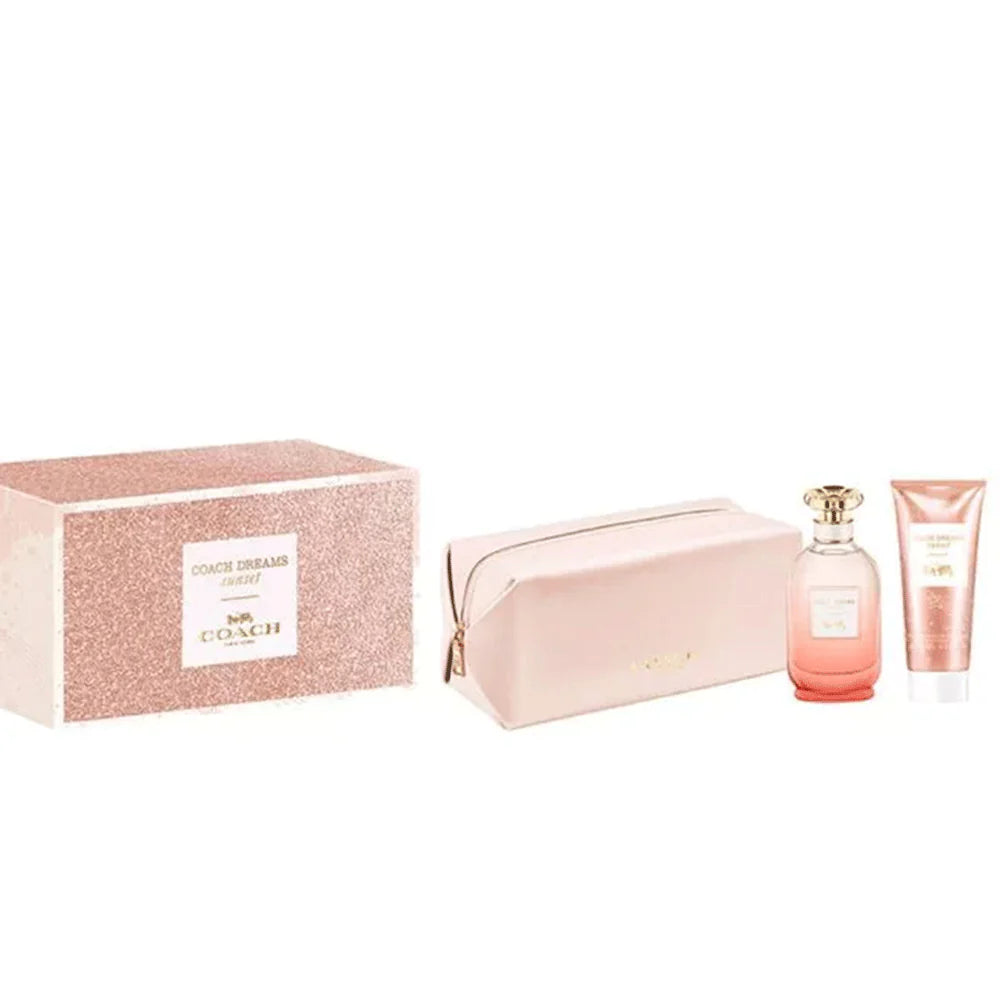 COACH DREAMS SUNSET (W) SET EDP 90ML + BL 100ML+ POUCH