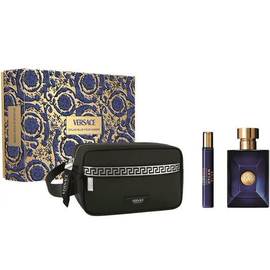 VERSACE DYLAN BLUE EDT (M) 100 ML SET